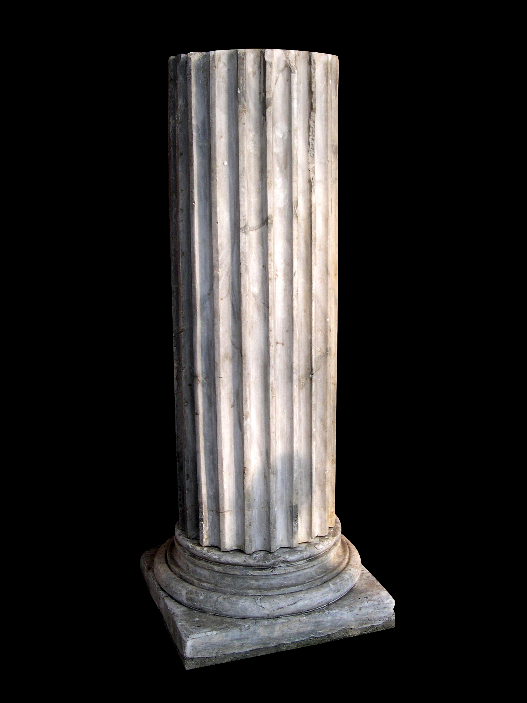 Rocchio scanalato di colonna (I)